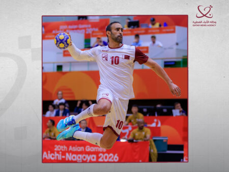 المنتخب القطري لكرة اليد يهزم إيران ويتأهل لنصف نهائي دورة الألعاب الآسيوية المنتخب القطري لكرة اليد يهزم إيران ويتأهل لنصف نهائي دورة الألعاب الآسيوية