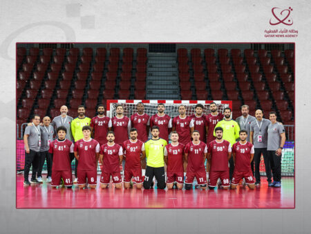 منتخب قطر لكرة اليد يواجه هونغ كونغ غداً في مستهل مشواره بطموح التتويج بذهبية الألعاب الآسيوية الرابعة منتخب قطر لكرة اليد يواجه هونغ كونغ غداً في مستهل مشواره بطموح التتويج بذهبية الألعاب الآسيوية الرابعة