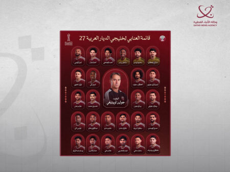 المنتخب القطري يعلن قائمته الرسمية للمشاركة في كأس الخليج المنتخب القطري يعلن قائمته الرسمية للمشاركة في كأس الخليج