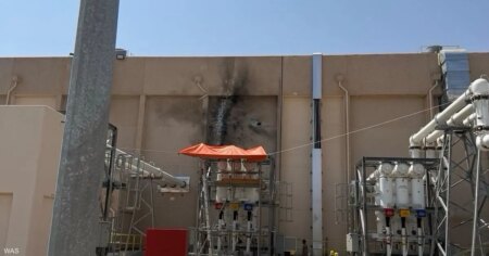 هجوم حوثي يستهدف محطة كهرباء في المدينة المنورة