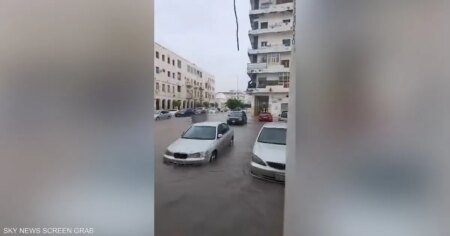 وفيات وخسائر مادية في طرابلس جراء سيول الأمطار الغزيرة