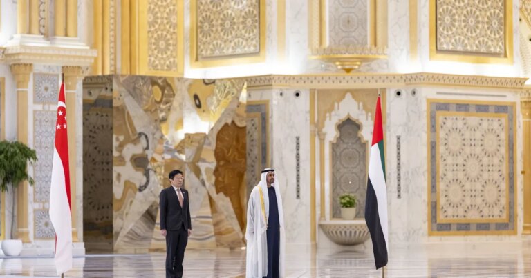 الإمارات وسنغافورة تبحثان تعزيز آفاق الشراكة الثنائية وتطويرها الإمارات وسنغافورة تبحثان تعزيز آفاق الشراكة الثنائية وتطويرها