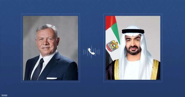 محمد بن زايد يعزي ملك الأردن في ضحايا استهداف الكنيسة محمد بن زايد يعزي ملك الأردن في ضحايا استهداف الكنيسة