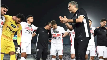 الزمالك يتوجه إلى برج العرب لمواجهة الدوري بقائمة تضم 7 مستبعدين
