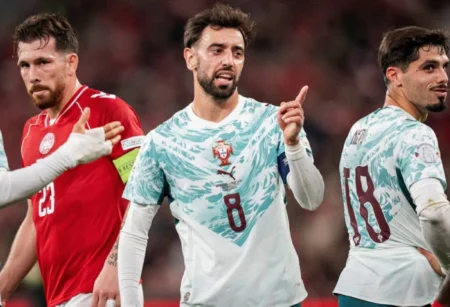 برونو فرنانديز يصف رونالدو بالرمز الأعظم في تاريخ البرتغال