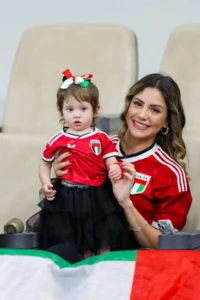 دعم عائلي يرافق لاعبي المنتخب الأبيض دعم عائلي يرافق لاعبي المنتخب الأبيض