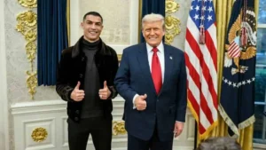 صحفي برتغالي يكشف تفاصيل وساطة محتملة لترامب في أزمة رونالدو صحفي برتغالي يكشف تفاصيل وساطة محتملة لترامب في أزمة رونالدو