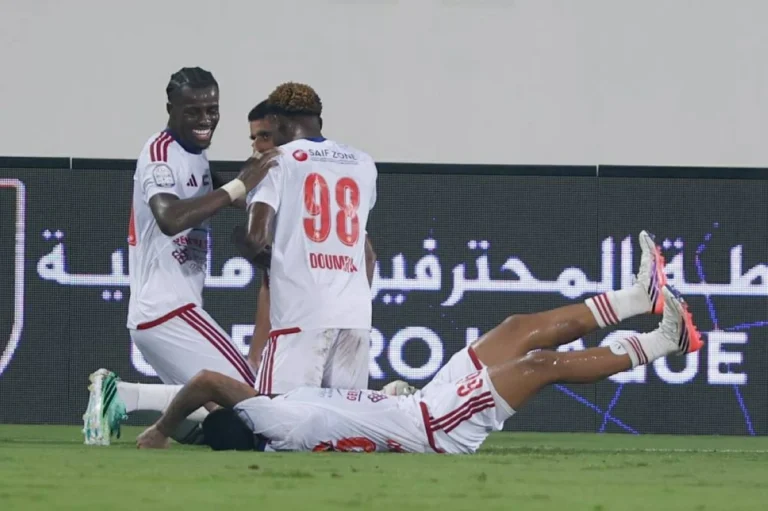 الجزيرة ينفرد بصدارة دوري أدنوك بتعادله مع اتحاد كلباء