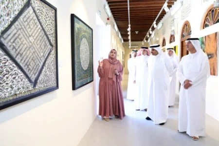 طارق الخشرم: ملتقى الشارقة للخط يجسد ثراء الحضارة العربية طارق الخشرم: ملتقى الشارقة للخط يجسد ثراء الحضارة العربية