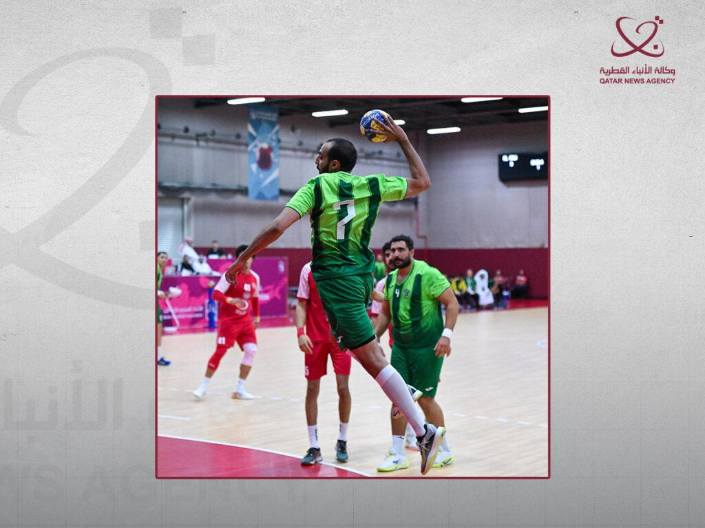 الدحيل يهزم الخور وينفرد بصدارة الدوري القطري لكرة اليد