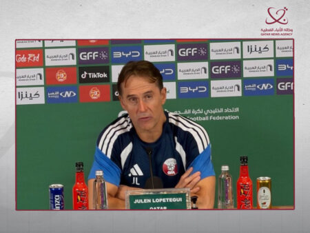 مدرب المنتخب القطري: نشعر بخيبة أمل بعد الخسارة بركلات الترجيح في خليجي 27 مدرب المنتخب القطري: نشعر بخيبة أمل بعد الخسارة بركلات الترجيح في خليجي 27
